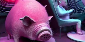 pig and human